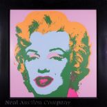 After Andy Warhol (American, 1928-1987), "Marilyn", serigraph, printed by Sunday B. Morning, "Sunday