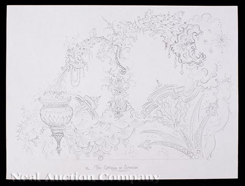 [Mardi Gras], Scott Garner (New Orleans, late 20th c.), float and related designs, c. 1990-2000, - Image 4 of 6