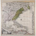 Probst, Johann Michael, "Nova Mappa Geographica Americae Septentrionalis", Augsberg, 1782, hand-