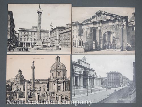 Collection of Fifty Grand Tour Albumen Photographs of Rome, 19th c., with 23 from Edizione Alinari