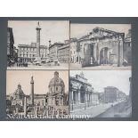 Collection of Fifty Grand Tour Albumen Photographs of Rome, 19th c., with 23 from Edizione Alinari