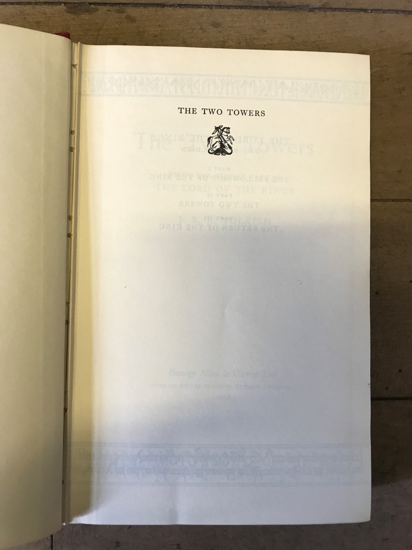 The Hobbit by J.R.R. Tolkein, eighth impression 1956. Published by George Allen & Unwin, The - Image 21 of 37
