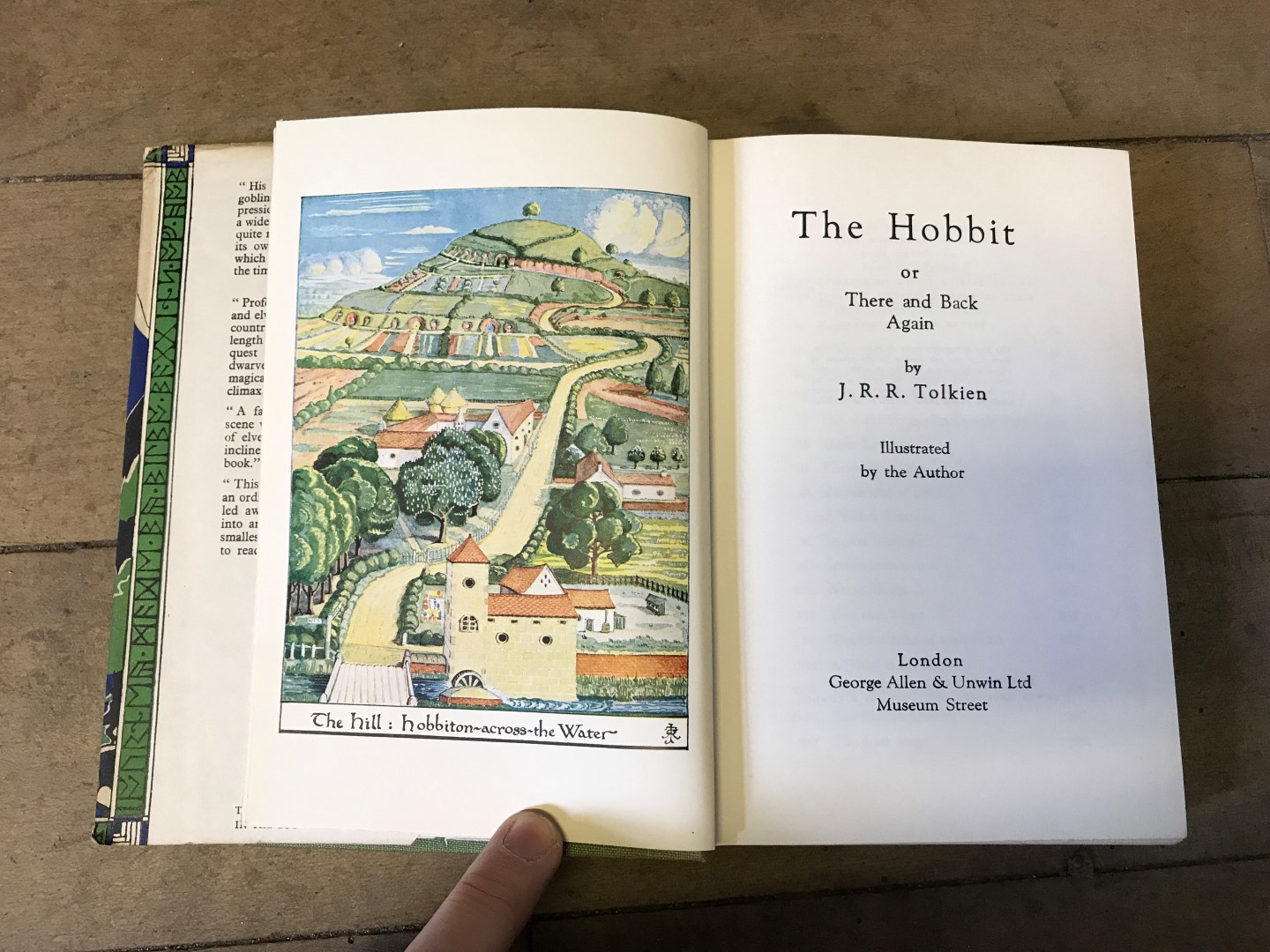 The Hobbit by J.R.R. Tolkein, eighth impression 1956. Published by George Allen & Unwin, The - Image 9 of 37