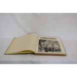 A volume with embossed cover ‘Illustrated Papers’ containing various illustrated newspapers from