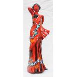 Royal Doulton Flambe figure "Eastern Grace", reference HN2683 limited edition 166 of 2500, with