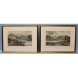 Ralph Morley (Late 19th/early 20th Century) 'Elterwater' and 'Wastwater' a pair of mountainous