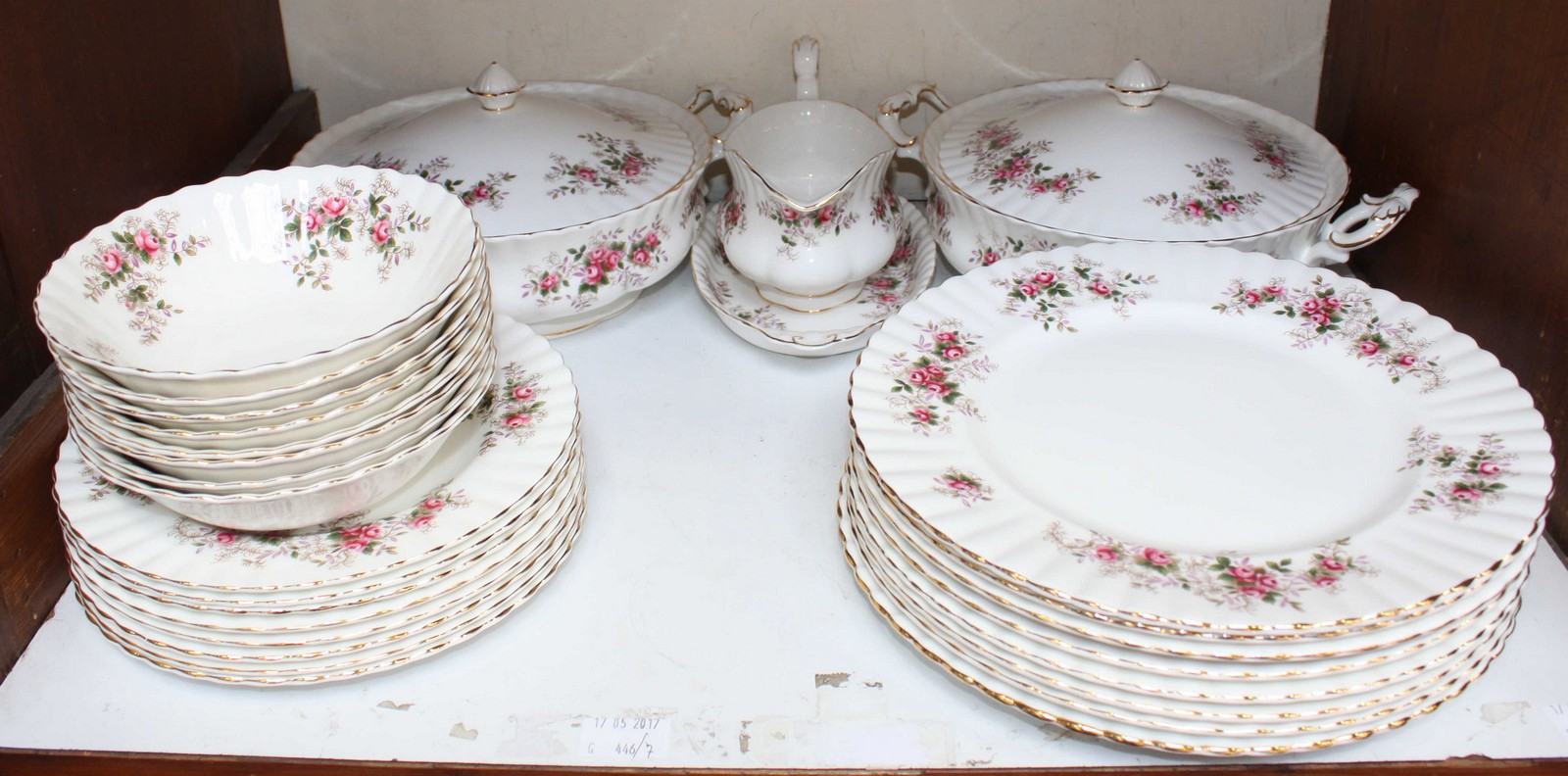 SECTION 1 & 2. An extensive Royal Albert 'Lavender Rose' pattern tea, coffee and dinner service - Image 2 of 2