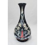 A large Moorcroft 'Snakes head' pattern vase, impressed and signed 1995 to base, with artist's