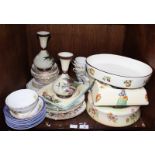 SECTION 35. A large selection of various ceramics, including a Royal Malvern tea set, two royal