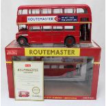 Sunstar large scale die cast model Routemaster Bus, London Transport Livery, reference 2901: RM8