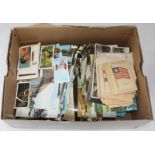 Approximately 250 assorted postcards, mostly of topographical interest, predominantly depicting UK