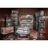 Corgi, the Original Omnibus Company, a collection of die cast single and double decker buses,