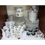 SECTIONS 14 & 15. An extensive Royal Worcester 'Evesham' pattern dinner service, comprising of