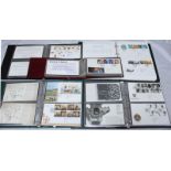 Approximately 240 Royal Mail First Day Covers, in five binders, c 1999-2010
