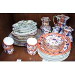 SECTION 34. An assortment of mixed ceramic items including some Mason's Ironstone and Wedgwood