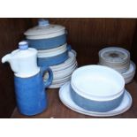 SECTIONS 35 + 36. A quantity of Denby 'Chatsworth' pattern pottery part tea and dinner services,