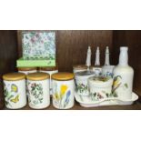 SECTIONS 41 + 42. A collection of Portmeirion 'The Botanic Garden' pattern tea wares and