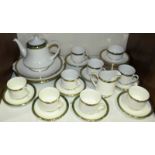 SECTION 14. A 22 piece Royal Albert and Paragon 'Elgin' pattern tea service, comprising of a teapot,