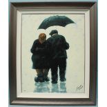 Alexander Millar (b.1960) 'Mum and Dad' limited edition print number 6/295. Signed to verso and with