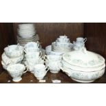 SECTION 37. An extensive seventy-five piece Royal Albert 'Silver Maple' pattern part tea and