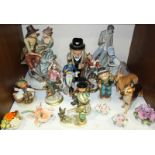 SECTION 7. An assortment of mixed ceramics and collectables including a Lladro figure-group