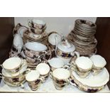 SECTION 8. A 69 piece 'Salisbury' part dinner and tea set, including tureens, plates and cups etc,