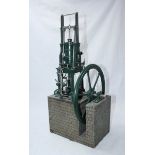 A well-engineered James Coombes/ Murdoch-Aitkin Table Engine with Governor, finished in green on