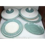 SECTION 32. A small quantity of Royal Doulton 'Cascade' pattern crockery including two tureens