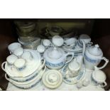 SECTION 12. A large Coalport 'Revelry' pattern tea, coffee and dinner service, comprising of