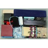 Quantity of costume jewellery including many boxed items
