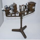 A 'Micro-Projector' instrument by Flatters & Garnett Ltd. Manchester, raised on adjustable support