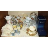 SECTION 5. A quantity of assorted mixed ceramics including some examples by Royal Albert and Royal