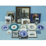 Various Royal Commemorative collectables and ephemera including ERII and items relating to Louis