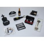 A quantity of Guinness brewerania items including a pair of cufflinks, Lledo Guinness truck,