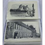 An album of approximately 80 postcards of topographical interest, depicting scenes around pre- WW1