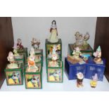 SECTION 6. Royal Doulton Disney's Snow White and Seven Dwarfs figurines, together with Doc with