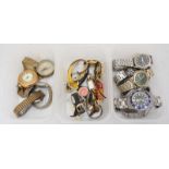 A quantity of assorted ladies and gents wristwatches, including some examples by Accurist and