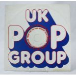 Queen, Queen LP white label (promo). Conference 73 promotional sample custom issue, with outer