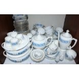 SECTION 12. A large Coalport 'Revelry' pattern tea, coffee and dinner service, comprising of