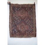 Fars rug, Shiraz area, south west Persia, circa 1930s, 6ft. 3in. x 5ft. 1in. 1.91m. x 1.55m. Overall