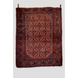 Senneh rug, north west Persia, circa 1930-40s, 6ft. 2in. X 4ft. 2in. 1.88m. X 1.27m. Slight wear