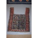Shahsavan sumac horse cover, Moghan, south east Caucasus circa 1920s-30s, 5ft. 3in. X 4ft. 1in. 1.