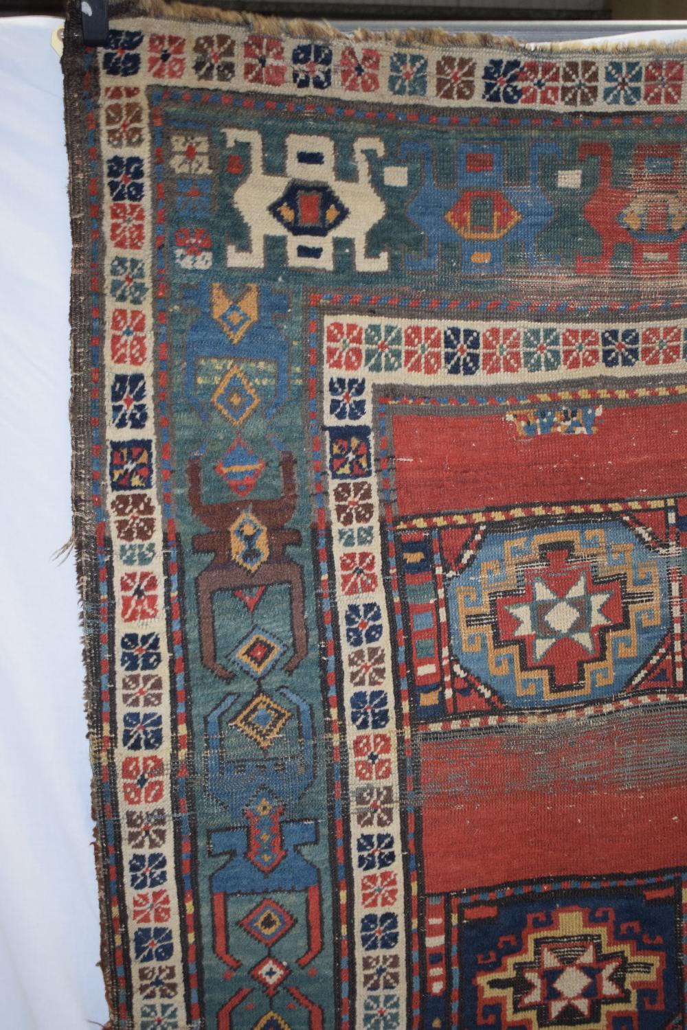 Talish long rug, south east Caucasus, late 19th/early 20th century, 9ft. X 3ft. 4in. 2.75m. X 1.02m. - Image 5 of 13