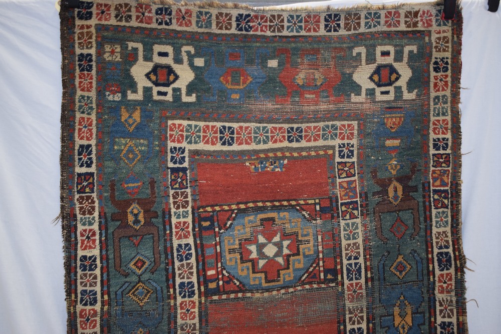 Talish long rug, south east Caucasus, late 19th/early 20th century, 9ft. X 3ft. 4in. 2.75m. X 1.02m. - Image 8 of 13