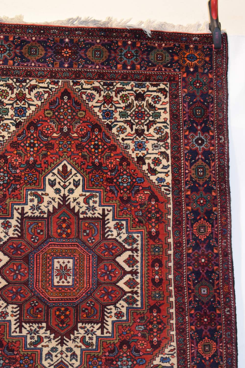 Bijar rug, north west Persia, second half 20th century, 4ft. 10in. X 3ft. 4in. 1.47m. X 1.02m. - Image 3 of 9