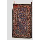 Baluchi rug, Khorasan, north east Persia, early 20th century, 4ft. 10in. x 2ft. 10in. 1.47m. x 0.