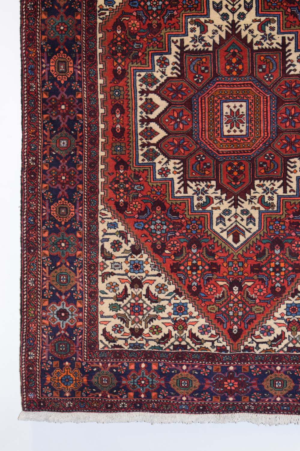 Bijar rug, north west Persia, second half 20th century, 4ft. 10in. X 3ft. 4in. 1.47m. X 1.02m. - Image 5 of 9