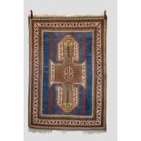 Kars Kazak rug, east Anatolia, mid-20th century, 7ft. 1in. X 4ft. 11in. 2.16m. X 1.50m. Slight