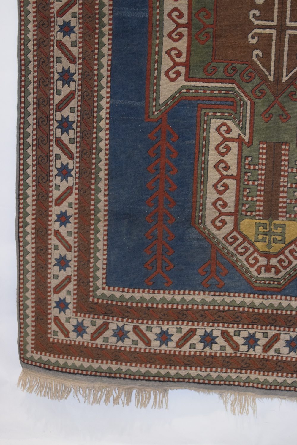 Kars Kazak rug, east Anatolia, mid-20th century, 7ft. 1in. X 4ft. 11in. 2.16m. X 1.50m. Slight - Image 5 of 10