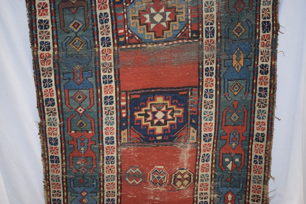 Talish long rug, south east Caucasus, late 19th/early 20th century, 9ft. X 3ft. 4in. 2.75m. X 1.02m. - Image 9 of 13
